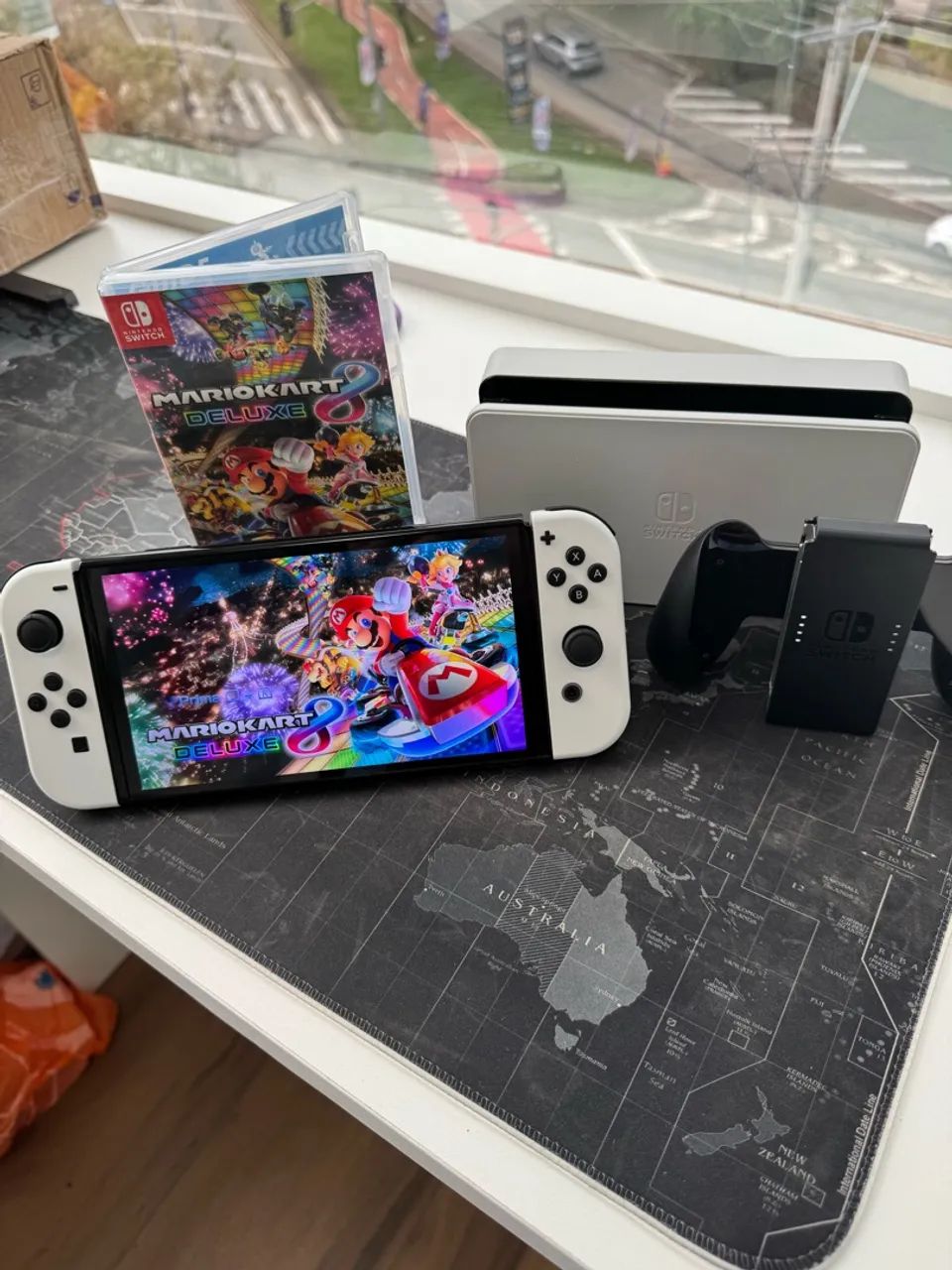 Nintendo Switch oled + jogo Mario Kart  - Foto 3