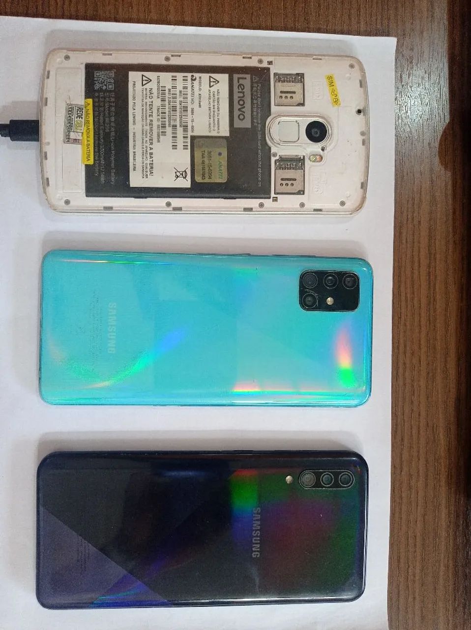 Celulares Samsung e Lenovo  - Foto 2