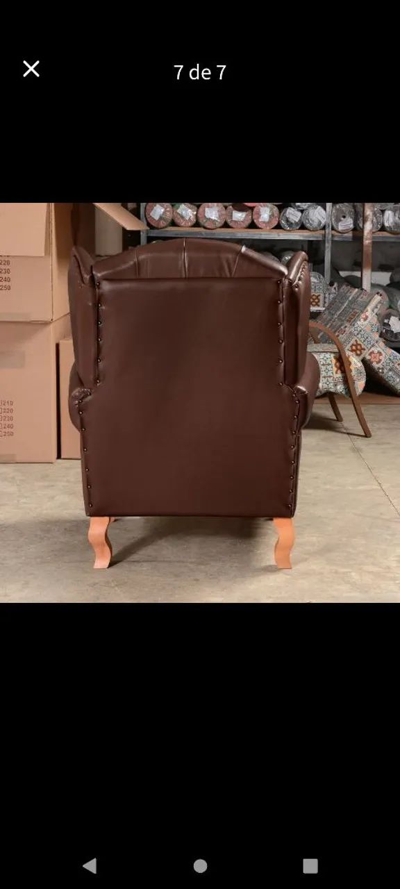 Poltrona Imperador Chesterfield - Pronta entrega  - Foto 3