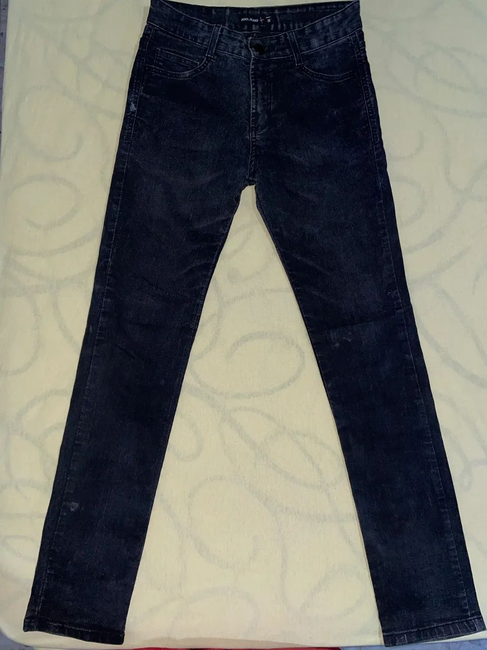 Calça jeans zegna preta