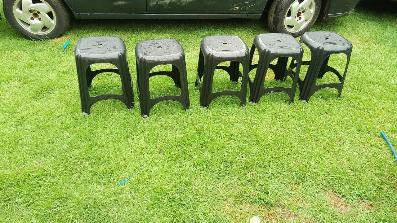 São 5 tamborete . vendo  - Foto 3