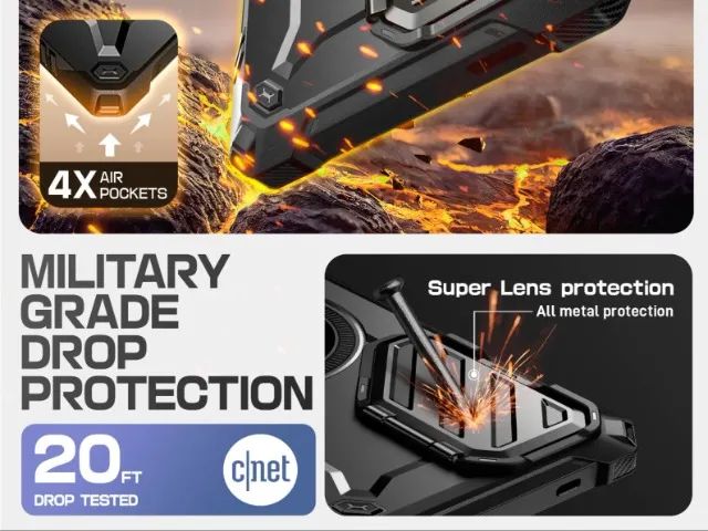 CAPA S25 ULTRA - À PROVA DE QUEDA, PREMIUM - SUPCASE UBMAG XT - Foto 5