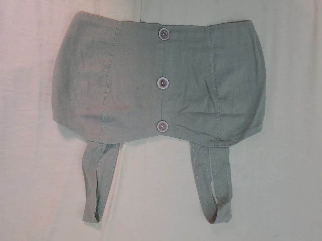 Cropped verde. Tamanho P.