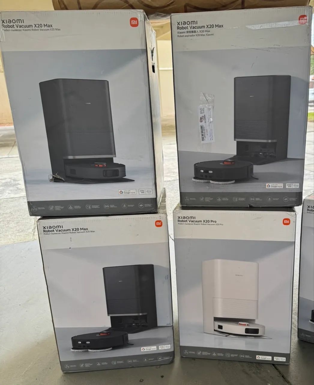 Robôs aspiradores Xiaomi e Roborock - NOVOS