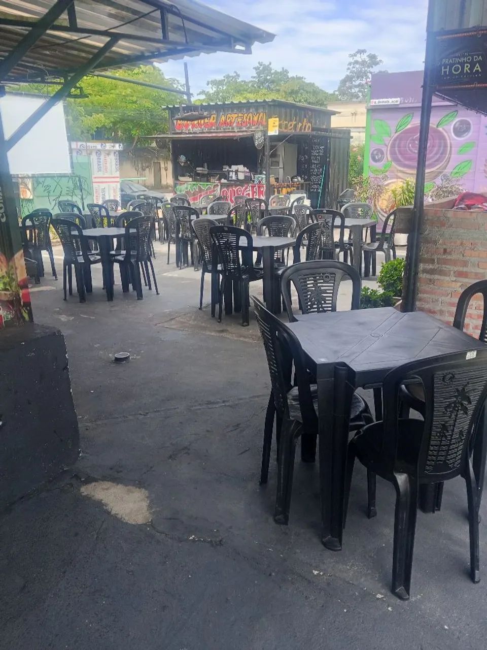 Contêiner de lanche já com o espaço na Av. Godofredo Maciel - Foto 4