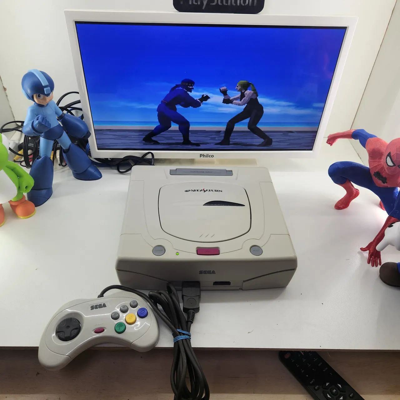 Sega saturno branco original  - Foto 3