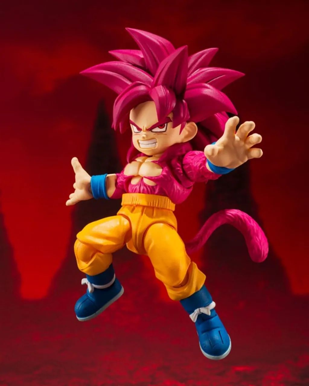 Goku SSJ 4 Mini Daima Sh Figuarts - Bandai - Foto 2