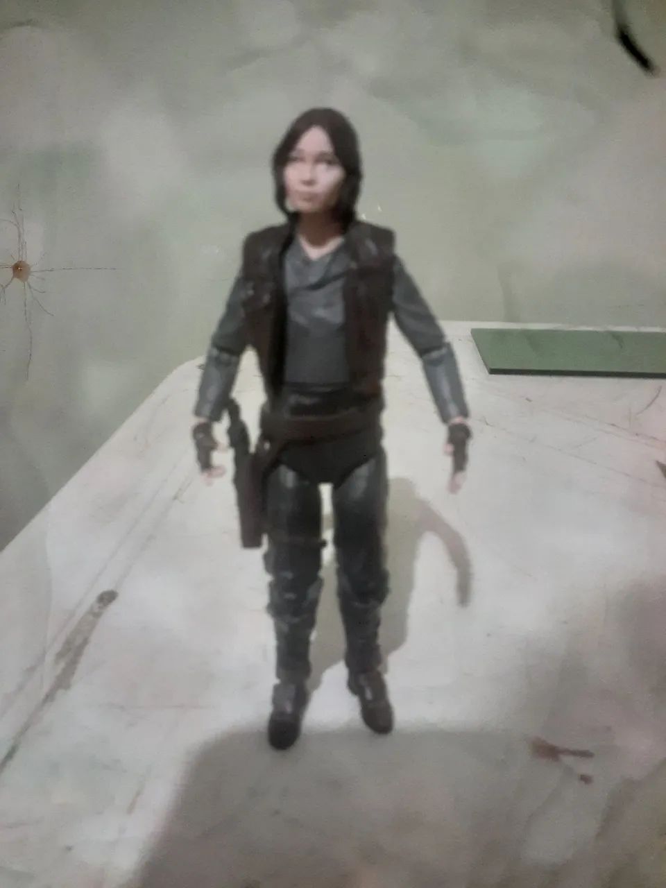 Pra colecionadores boneco da star wars disney jyn erro rogue 