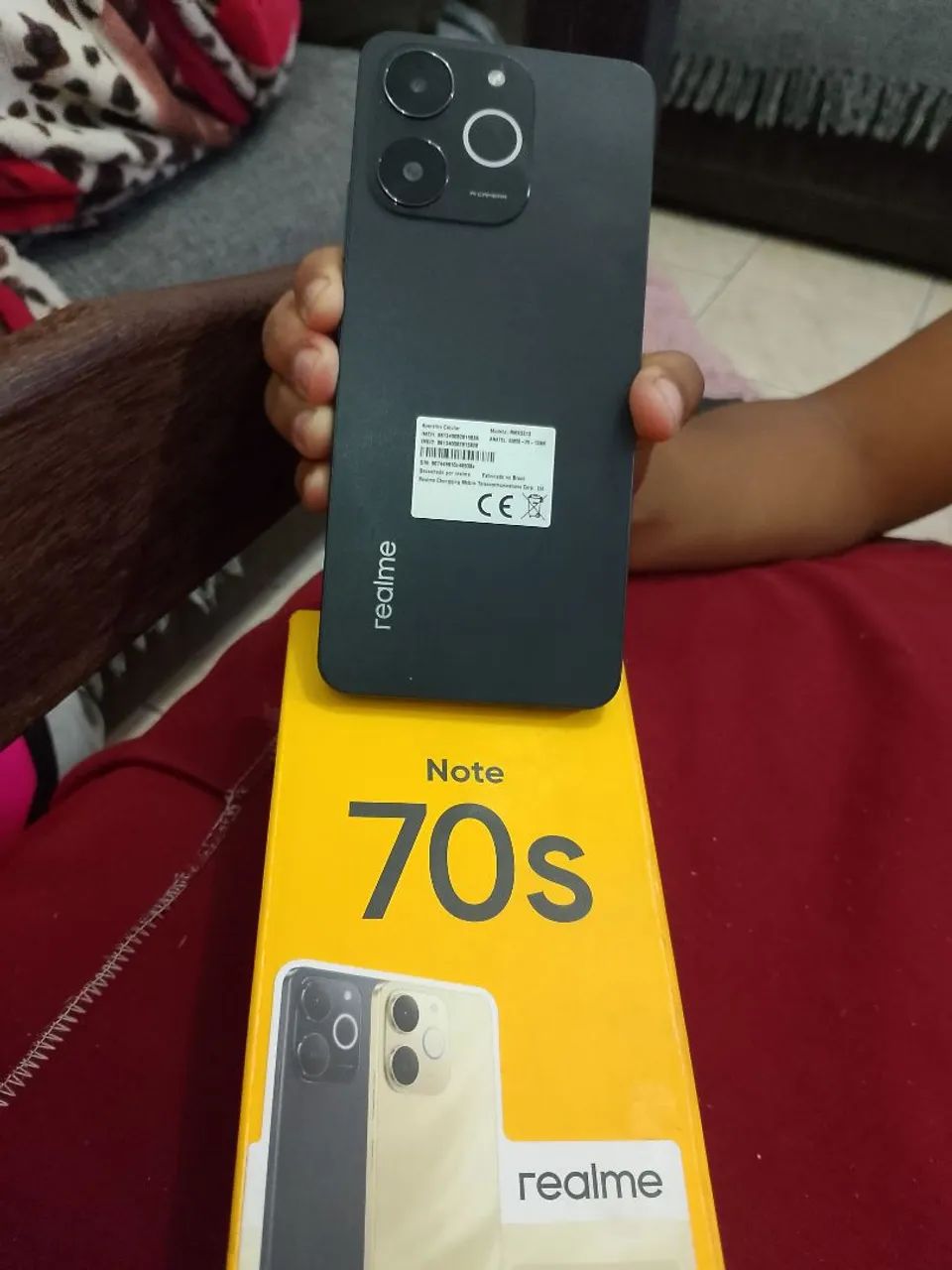 Celular realme not 70s 