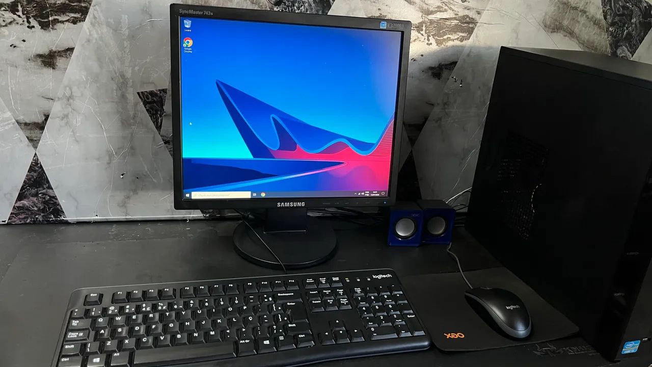 Computador Completo Intel i3 + SSD 120GB + 4GB + Monitor 17 polegadas - Foto 3