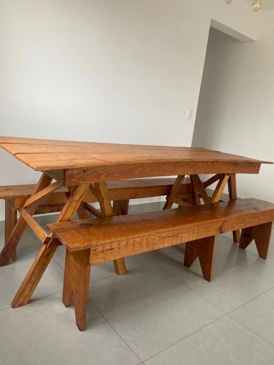 MESA DE MADEIRA * - Foto 2