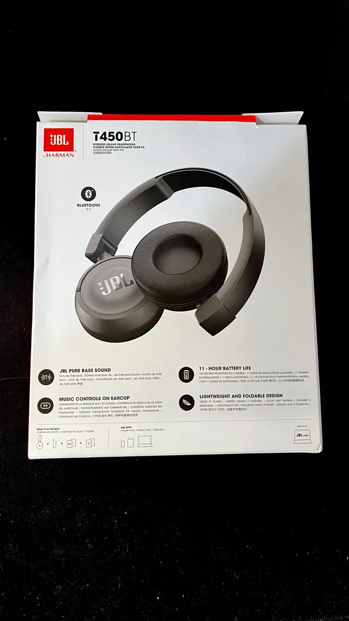 Fone bluetooth JBL T450BT - Foto 2
