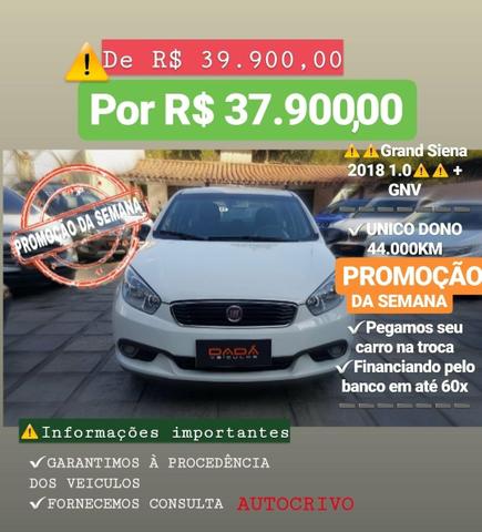Grand Siena 2018 completo+gnv