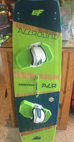 Prancha Kitesurf Crazyfly Allround 2019, tamanho 138x43, 3 meses de uso