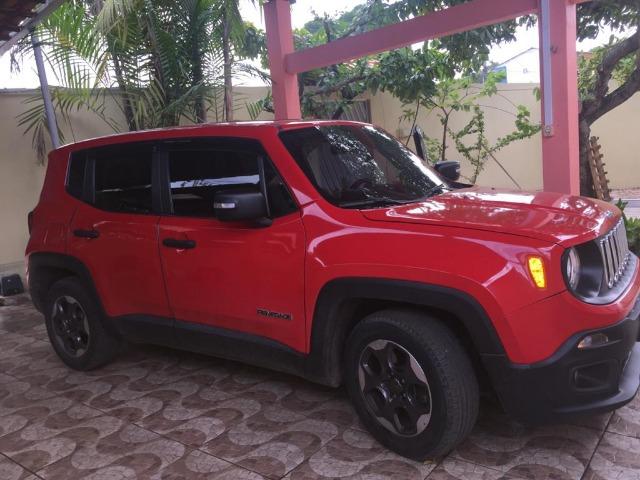 Jeep /renegade sport MT categoria partic de cor vermelha quitado,(15848) km - Foto 2