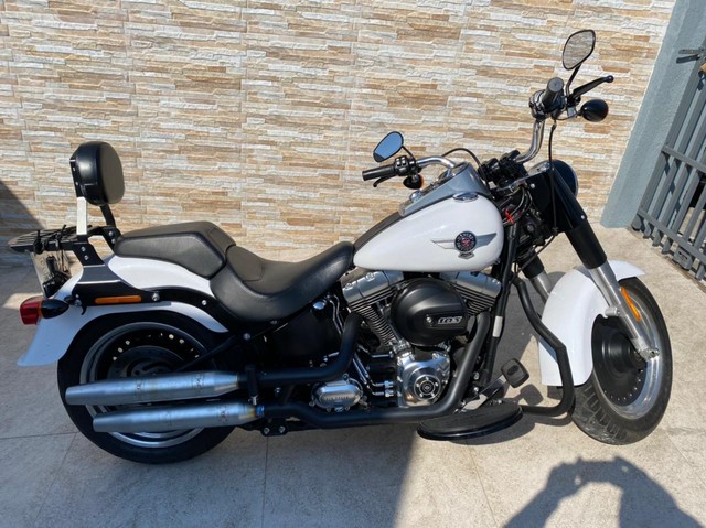 VENDO FAT BOY FLS 2016 BRANCA