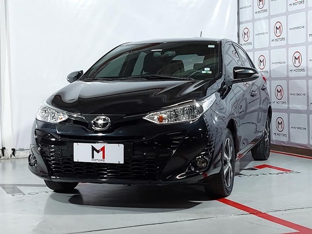 TOYOTA YARIS XS 1.5 FLEX CVT 2019 PRETO