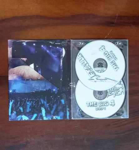 DVD duplo Big 4 Metallica Slayer Megadeth Anthrax - Foto 3