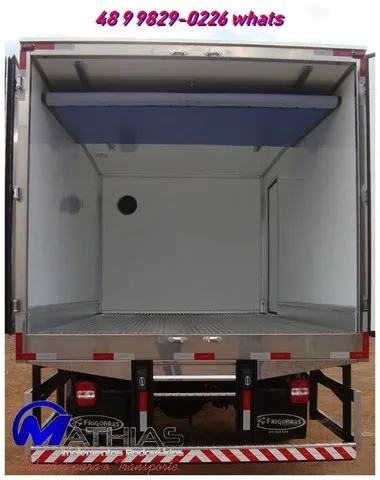bau 3.70m para iveco sob encomenda novo pronto para trabalhar