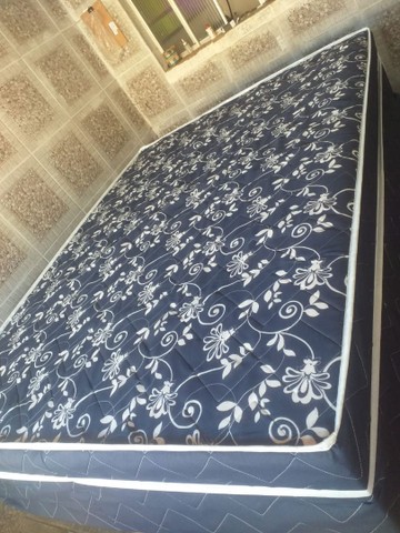 Cama box casal ( 5cm espuma), Consulte seu frete 