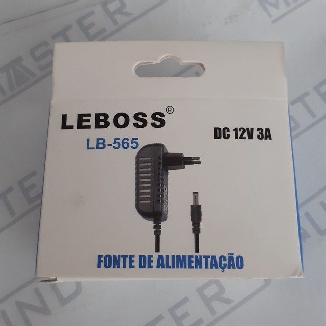 Fonte de alimentação. 12volts. 3 amperes. Nova. 