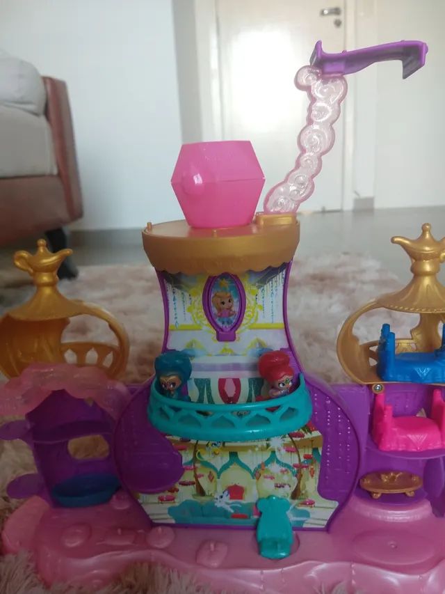 Palácio Casa mágico dos Gênios Shimmee e Shine Fisher Price - Foto 5