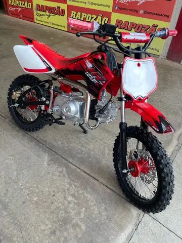 Mini Moto Trilha Cross Off Road Laminha 100cc 4 Tempos