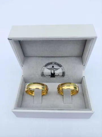 PAR DE ALIANÇAS NAMORO  - Foto 4