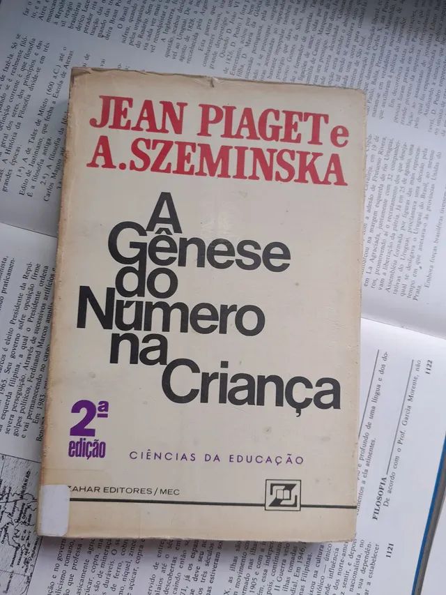 A g nese do n mero na crian a Jean Piaget pedagogia Livros e