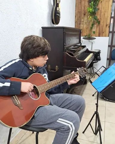 Aulas de violão - teclado - guitarra - Canto - Cavaco - Ukulele - Algarve (Alvorada) - Foto 5