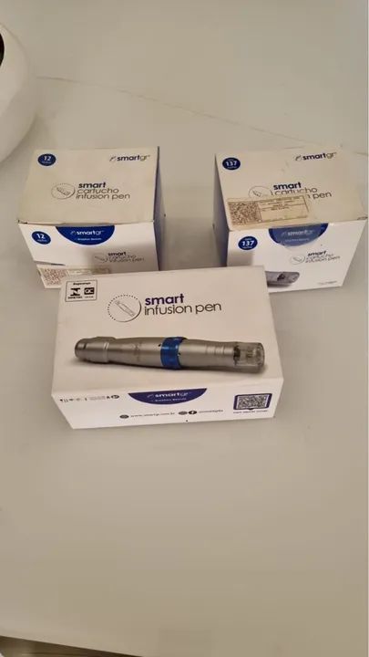 Caneta de microagulhamento marca : Smart  GR infusion  já acompanha refil .  - Foto 2