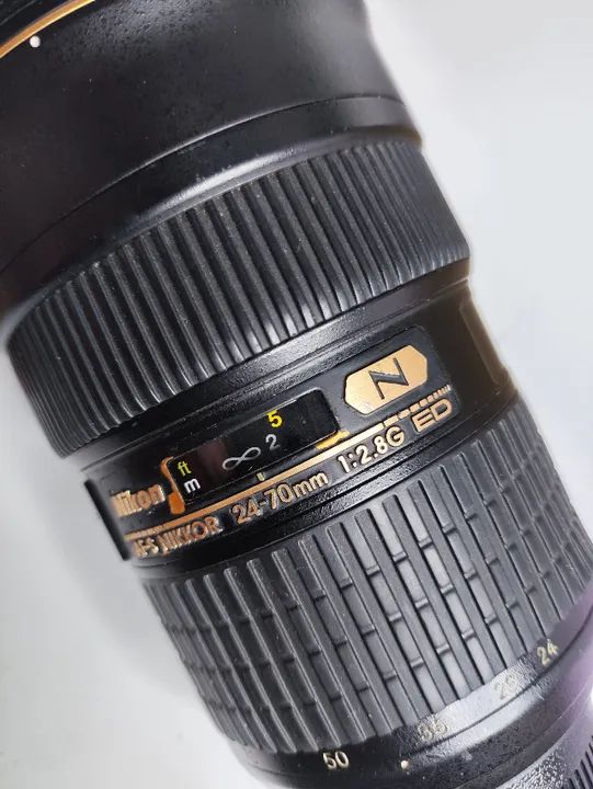 Lente Nikon 24-70 2.8G nano - Foto 2