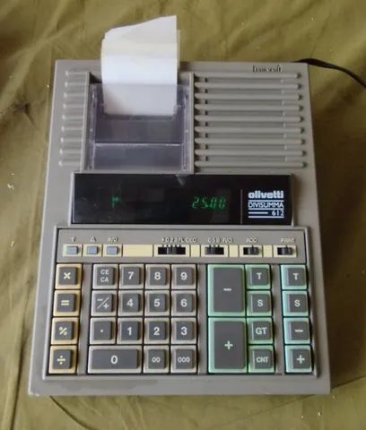 Calculadora Olivetti Divisumma 612