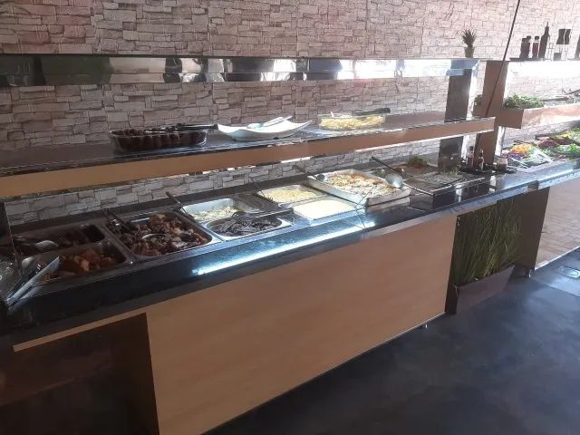 Balcão buffet Self service,pista fria,banho maria,balcões de restaurante - Foto 3