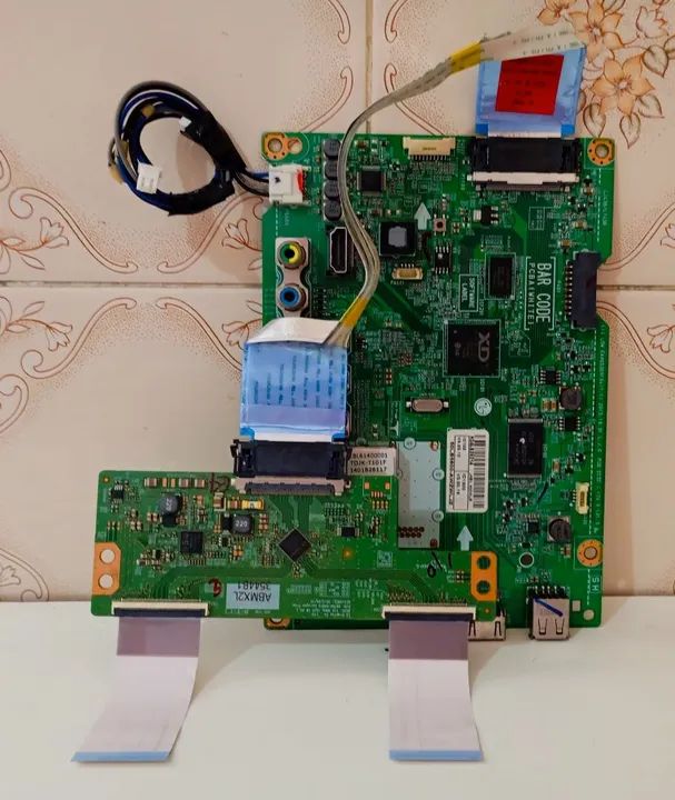 Kit Placa LG T-Com + Audio e Vídeo Modelo: LC500DUE - Usadas