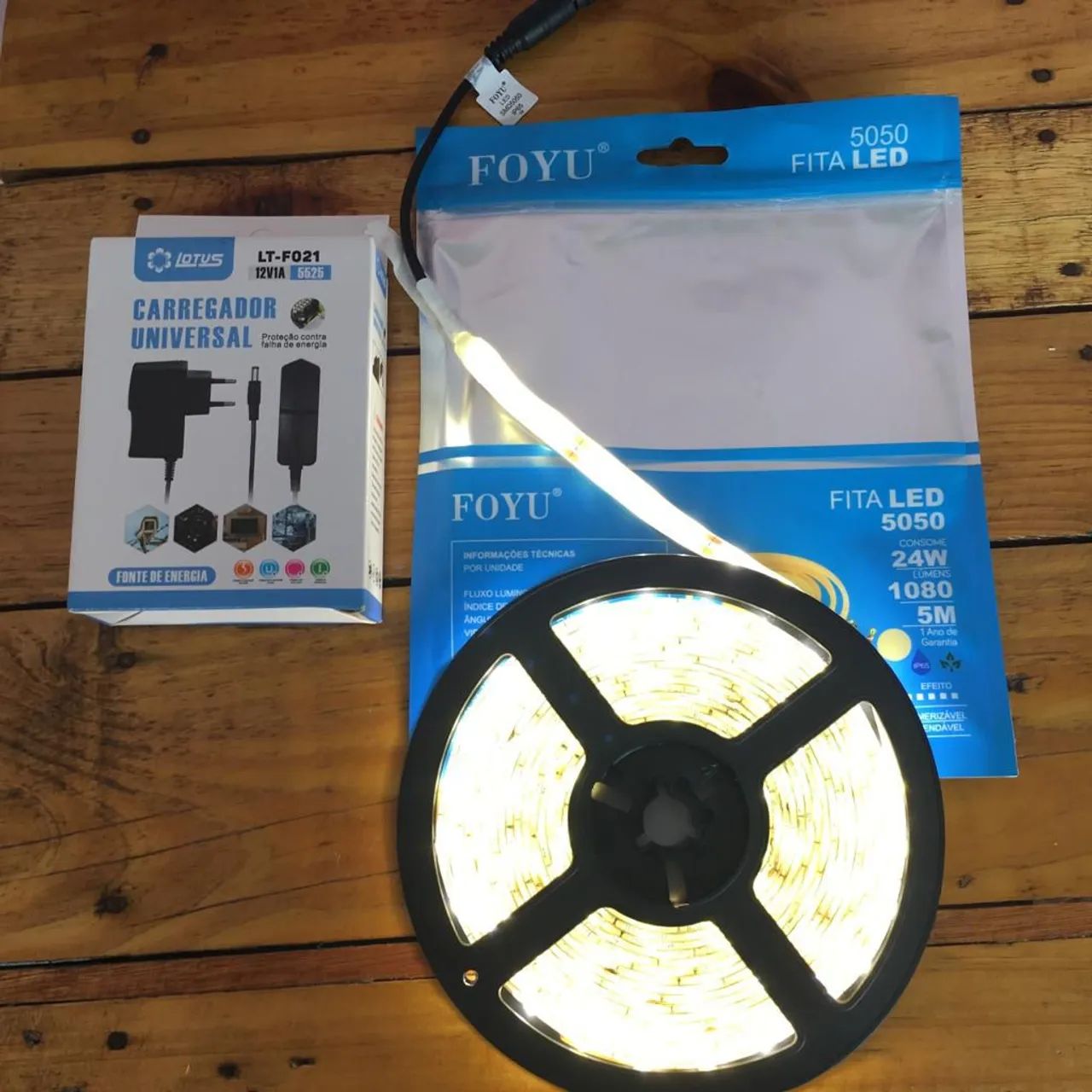 Fita Led Branca Quente 5m $82 - Foto 3