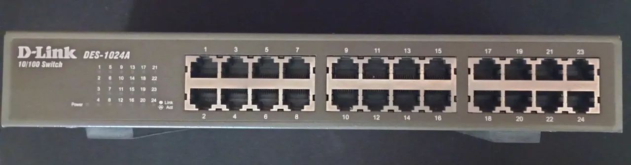 Switch D-link Des-1024A Fast Ethernet 24 Portas - Foto 3