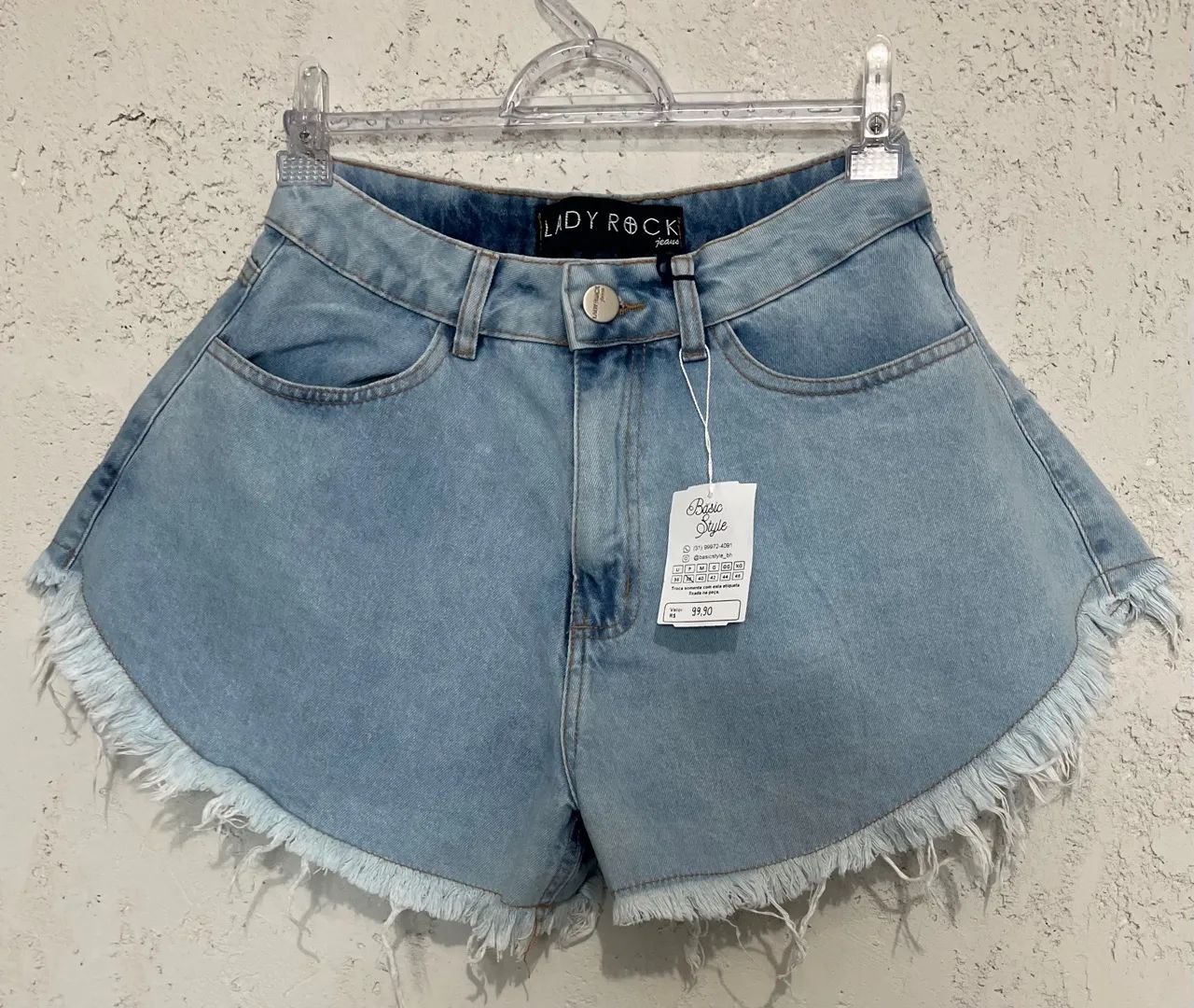 Short Jeans feminino novo 40