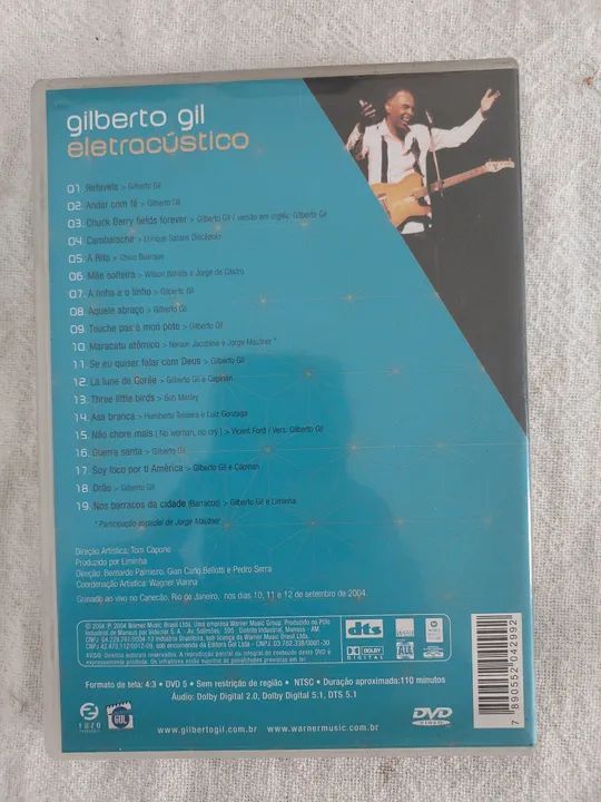 DVD Gilberto Gil  - Foto 2