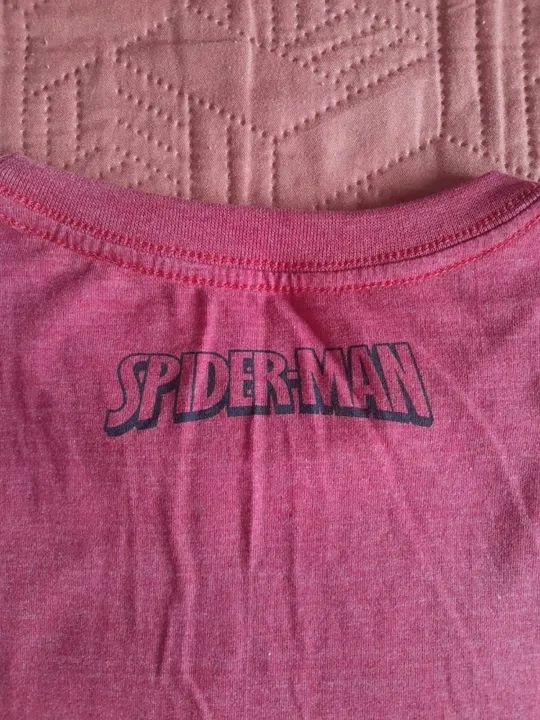 Camiseta Spider-Man da Piticas (Outlet) Tam. 14 (Nova) - Foto 4