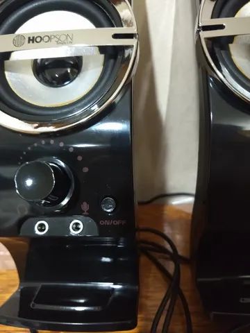 caixas de som stereo, hoopson , novas  - Foto 2