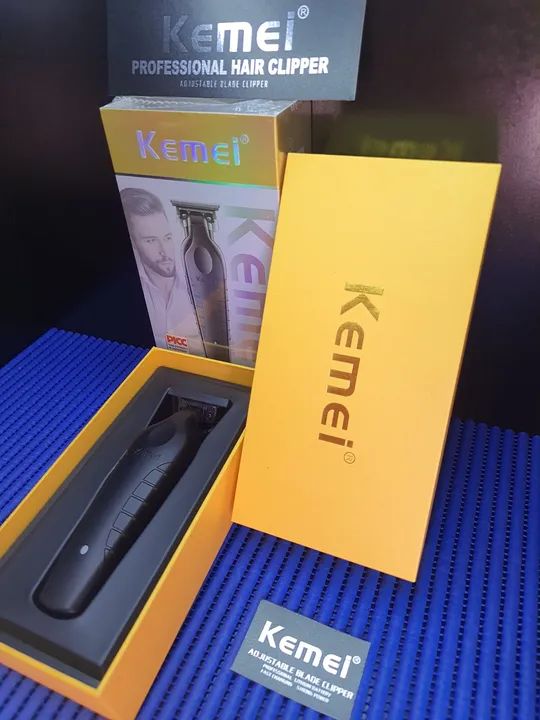 Máquina de acabamento kemei 2299 - Foto 5
