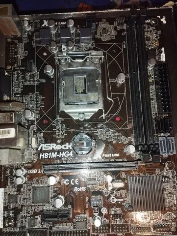 Placa mãe Asrock H81M-HG4 - Foto 3