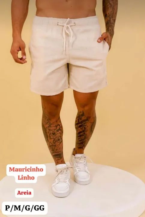 Short Linho 