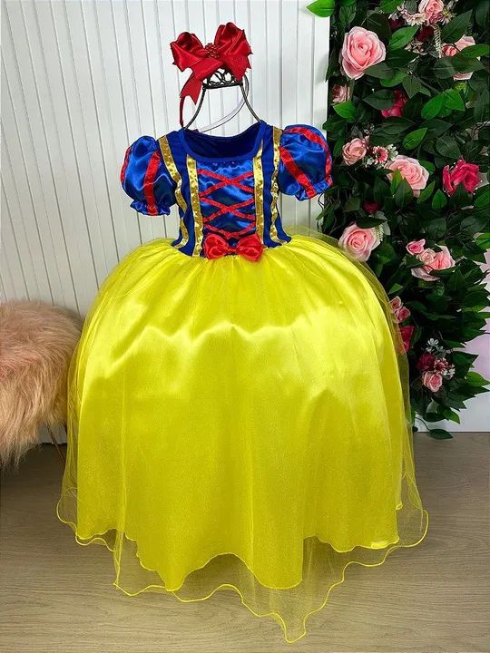 Vestido fantasia Branca de Neve  - Foto 5