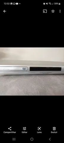 DVD TOSHIBA NA CAIXA COM ERROR NÃO LÊ O DVD SÓ VENDA NÃO TROCO POR NADA  - Foto 6