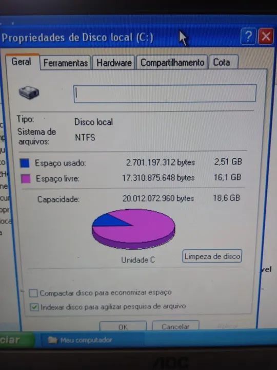 CPU pentium 1,3ghz ddr1gb hdd20gb win98 aceito trocas - Foto 4