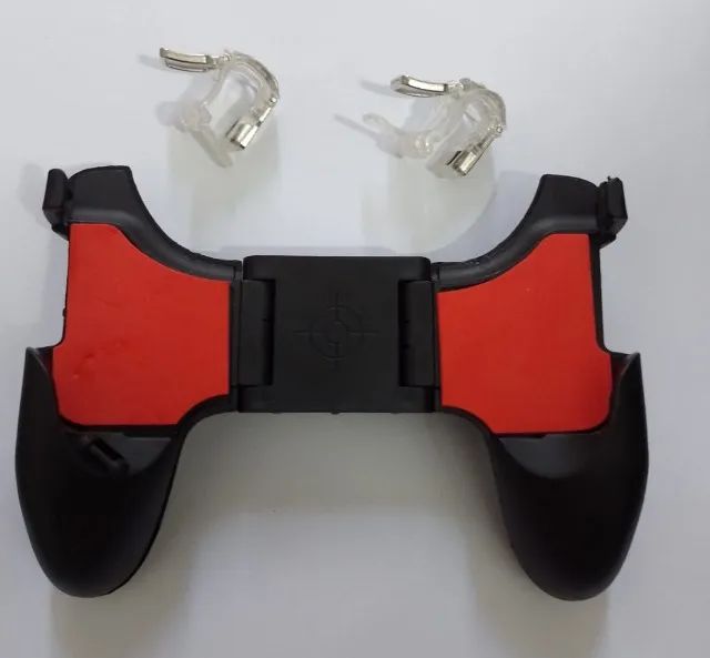 Joystick Gamepad Manual Controle para Smartphone Celular 5 em 1 Gatilho Duplo Analógico