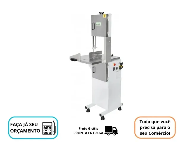 Serra Fita de Mesa Inox Nova 0,5 CV