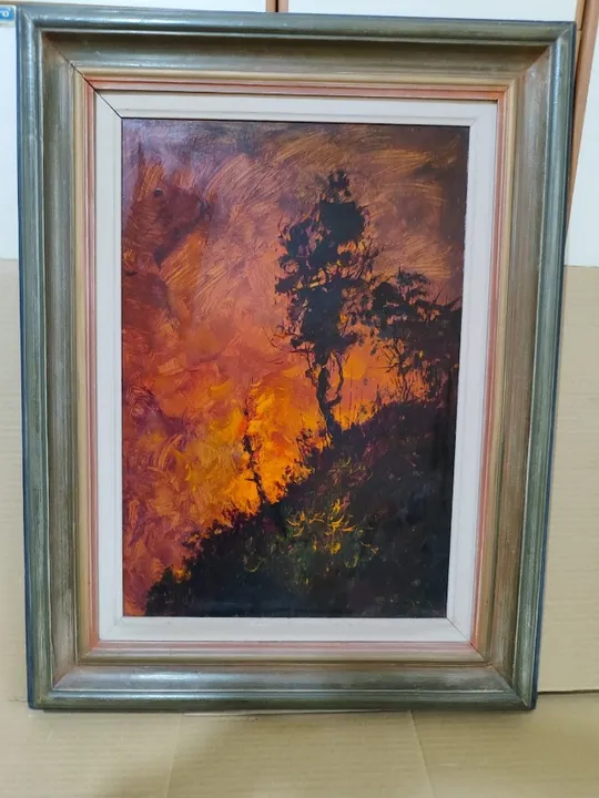 Quadro do pintor Frederico Bracher